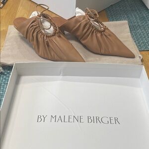 By Malene Birger Tan Pointed Mules